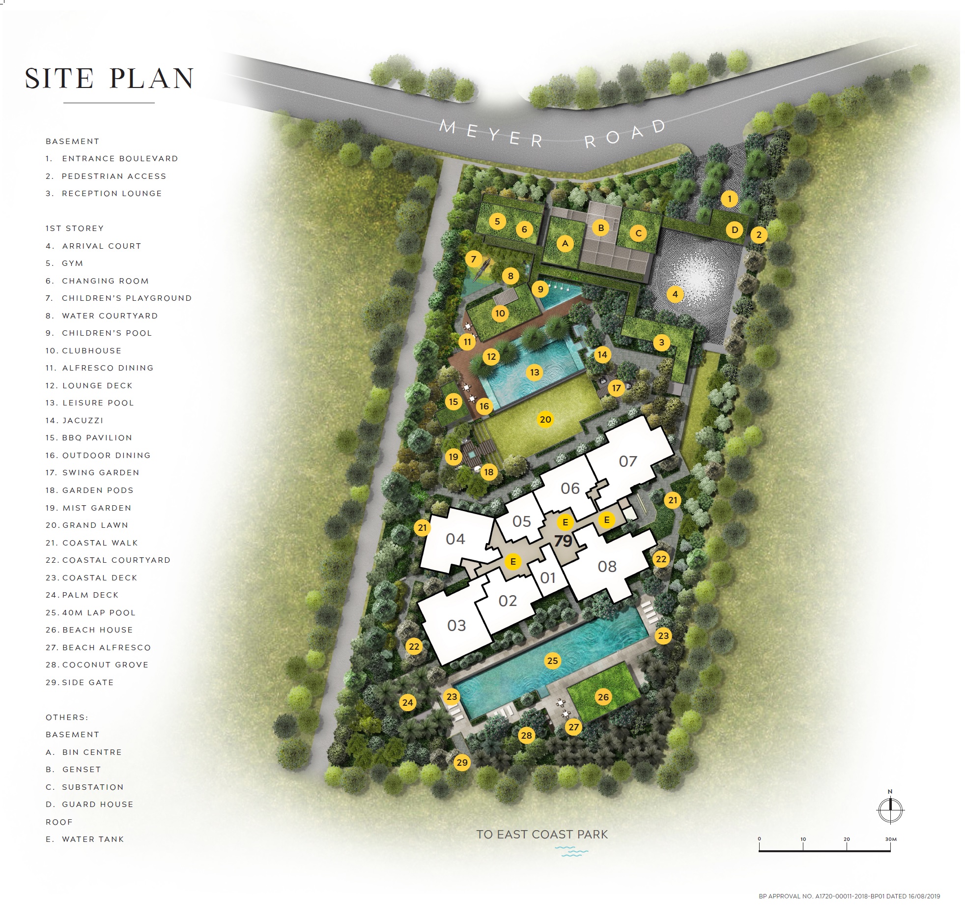 Meyer Mansion Site Plan